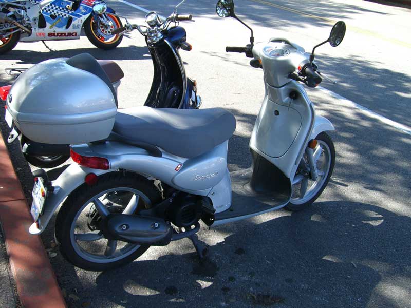 Bought a 2003 Aprilia Scarabeo Scooter - NevBlog