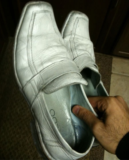 Spray Paint Shoes: How to do it right, and what it looks like.