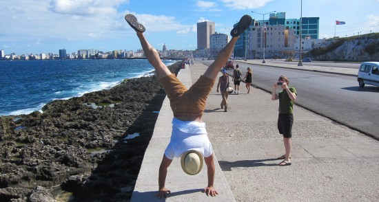 Cuba Handstand
