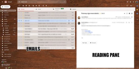 email hack reading pane